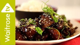 World Street Food  Shanghaistyle braised pork belly  Waitrose [upl. by Sitruc]