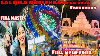 Lal Kila Dashara Mela  Lal Kila Mela 2024 [upl. by Zeralda269]