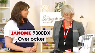 Janome 9300DX Overlocker Overview [upl. by Veda]