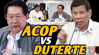 Nag kaharap na si dating Pangulong Duterte at Rep Acop mag tanong ka ng pulis Pulis ka naman [upl. by Mcadams455]