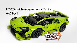 42161 Lamborghini Huracan Tecnica for Power Functions 람보르기니 우라칸 테크니카 파워펑션 모터 구동개조 [upl. by Hiltan98]