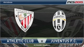 PES 2015  Athletic Bilbao x Juventus PS4  PTBR  60Fps [upl. by Mota]