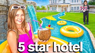 I Turned My House into a 5 STAR HOTEL [upl. by Mickey]