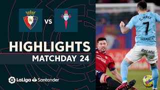 Resumen de CA Osasuna vs RC Celta 00 [upl. by Reisch49]