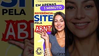 Como fazer Referência de Site ABNT com e sem autor passo a passo [upl. by Anesuza]