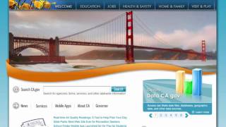 CAGov  Californias State Website [upl. by Kironde664]