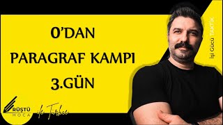 0’dan Paragraf Kampı  3GÜN  Vurgulanmak istenen nedir çoklu sorular  RÜŞTÜ HOCA [upl. by Fabiola]