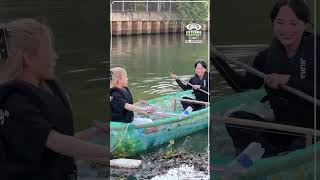 Making a Boat Out of Plastic Bottles [upl. by Ebarta929]