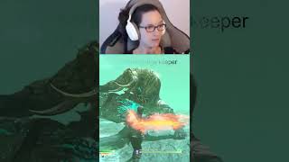 The Helheim bridge keeper can teleport godofwar gaming videogames twitch shorts [upl. by Jill]