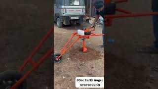 Earth auger rs 8000 9787672239 Melur Madurai TN India 3 [upl. by Aticilef643]