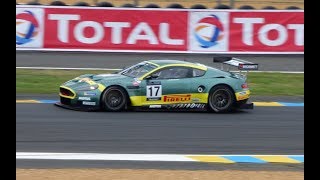 Aston Martin DBR9 GT1 pure Sound Le Mans 2018 [upl. by Jacie]