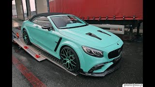 Mercedes S63 AMG Mansory Apertus Edition  Exclusive footage [upl. by Esilegna56]