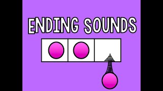 Phonics Quick Lesson Ending Sounds [upl. by Baniaz]