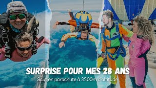 Notre 1er saut en parachute 3500 m [upl. by Yelsel]