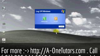 Log Off from Windows XP [upl. by Neelrahc]