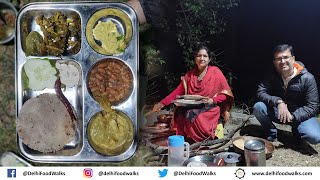 KAUSANI Food Experience Part 1 l Anasakti Ashram  Sumitranandan Pant Museum  LOCAL PAHADI FOOD [upl. by Ayatahs]