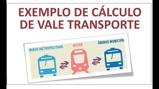 Access  Exemplo de Cálculo de Vale Transporte Básico [upl. by Gayn449]