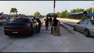 Perdana 4G63 Evo vs Perdana 6A12 Single Turbo [upl. by Battat952]