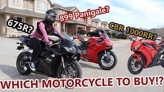 Which SuperSport to Buy 899 Panigale  CBR1000RR  Daytona 675R [upl. by Freud210]