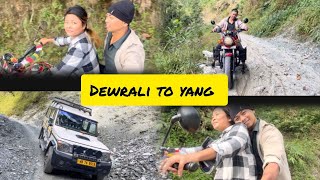 Dewrali to Yang  Travel  samthar  Kalimpong LB vlogs75 [upl. by Arekahs]