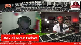 93 UNLV All Access podcast with Caleb Herring and Steve Cofield [upl. by Audy]