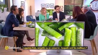 Légumes frais surgelés ou en conserve  lesquels sont les meilleurs [upl. by Perni]