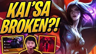 KAISA IS THE MOST BROKEN TFT CHAMPION EVER  Teamfight Tactics  TFT  LoL Auto Chess [upl. by Perla488]