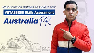 Mistakes to avoid in VetAssess Skill Assessment  Australia PR Process [upl. by Nahtanaoj]