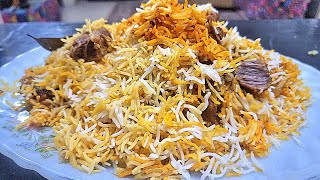 Dehli mutton biryani recipe sadi yakhni biryani recipe yakhni biryani [upl. by Hakeber]