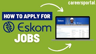 How To Apply For Eskom Vacancies  Careers Portal [upl. by Oira]