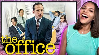 This Guy is Hilarious The Office Season 1 Episode 1 Pilot First Time Reaction [upl. by Arrimat]