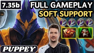 735b SecretPuppey SILENCER Soft Support Gameplay  Dota 2 Full Match Gameplay [upl. by Dorsy]