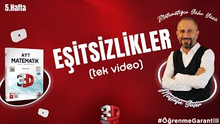 Eşitsizlikler Konu Anlatımı  Tek Video  3D Kamp 5Hafta  PDF öğrenmegarantili [upl. by Aikemahs]