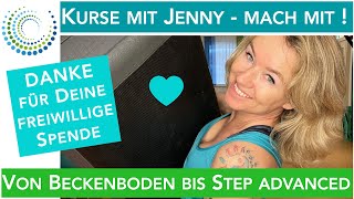 Kurse mit Jenny Sei dabei  step beckenboden rücken bauchbeinepo stepchoreo stepaerobic [upl. by Mateo]