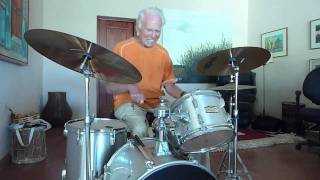 Eddie Scharf  My 89 Year Old Drumming Father [upl. by Leidgam754]