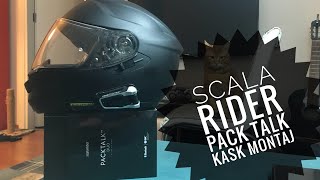 Scala Rider Pack Talk  Shoei GtAir [upl. by Arayk]