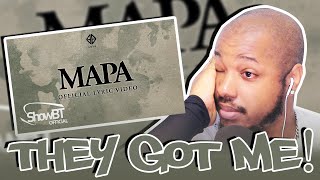 🇵🇭 SB19 MAPA  OFFICIAL LYRIC VIDEO REACTION [upl. by Eriha]