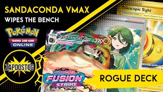 Sandaconda VMAX Deck Wrecks The Bench And Is Underrated Pokemon TCG [upl. by Yona]