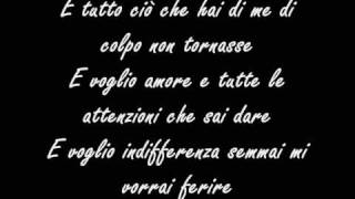 Tiziano Ferro  Ti scatterò una foto lyrics [upl. by Roby271]