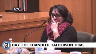 Day 3 of Chandler Halderson homicide trial [upl. by Eanal689]