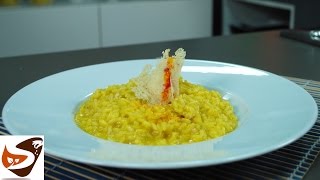 Risotto allo zafferano ricetta milanese originale – primi piatti saffron risotto [upl. by Irec665]