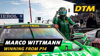 Winning from P14  Zandvoort Race 2  DTM 2024 Highlights [upl. by Angelia]