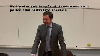 Droit administratif Licence 2 2020 2021 Semestre 1 Film 006 Police Ordre public 3 [upl. by Pappano]