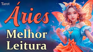 ♈ÁRIES😍SURREAL🌟VOCÊ NÃO VAI ACREDITAR EM TUDO QUE VAI ROLAR🤩É MARAVILHOSO🌈✨ tarot signo de áries [upl. by Jaal660]