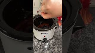 Little smokies recipe amp tutorial😋 recipe crockpot yummy christmasfood potluck partyideas [upl. by Loeb541]