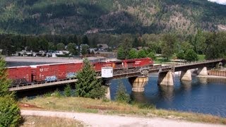 Sicamous railway bridge [upl. by Anerdna]