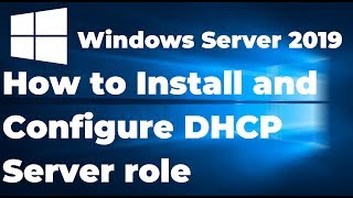 Install and Configure DHCP Server in Windows Server 2019 Step By Step Guide [upl. by Hoshi]