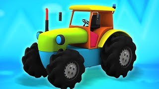 Traktorin Purkaminen  Lelu Laatikko Unboxing  Koulutusvideo  Tractor Unboxing  Kids Tv Suomi [upl. by Assilim]