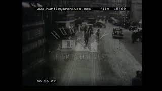 Trams in Belfast 1950s Archive film 15769 [upl. by Avrenim]