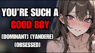 F4M Yandere Girlfriend Feeds Her Good Boy ASMR Roleplay [upl. by Auhsuoj388]